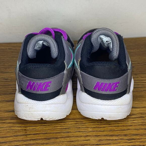 Nike LD Victory Gunsmoke Aurora Purple Toddler Kids SlipOn Play Sneakers Size 7C - Picture 4 of 7